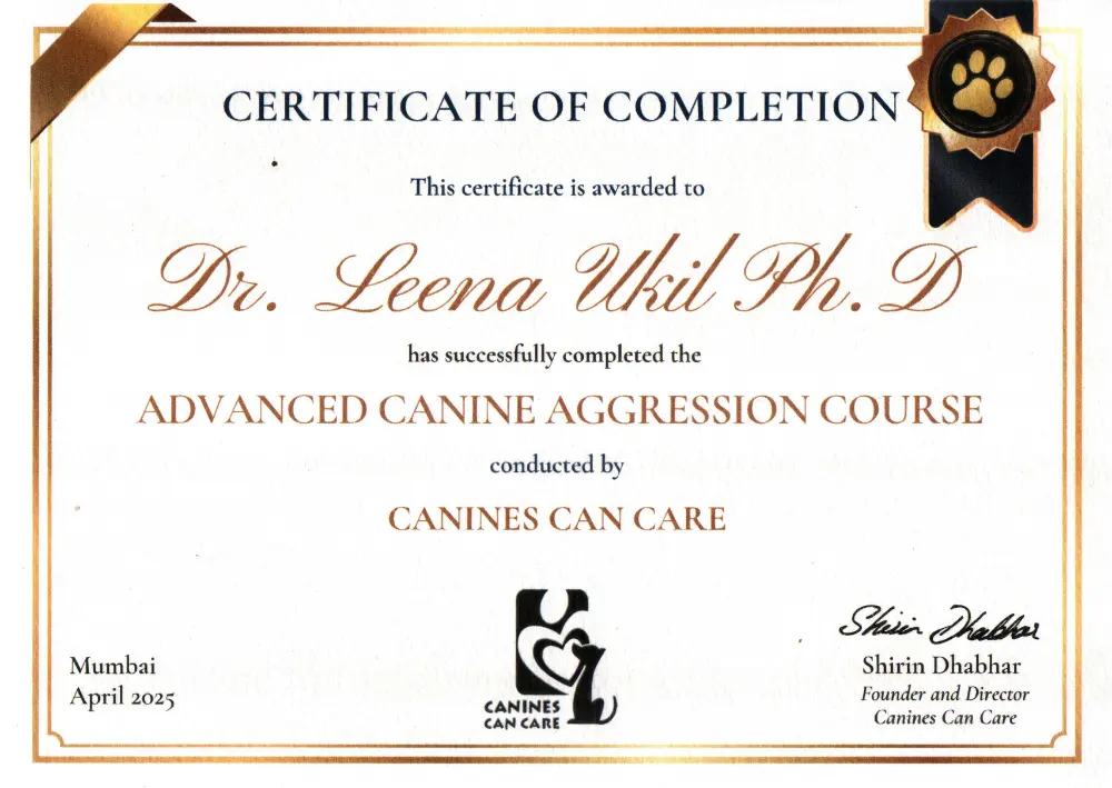 Advanced Canine Aggression Course