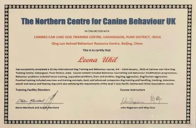 Level 3 - Asia Pacific Canine and Feline Association Course